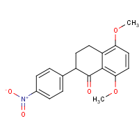 CAS: 1451449-56-1 | OR340116 | 5,8-Dimethoxy-2-(4-nitrophenyl)-3,4-dihydronaphthalen-1(2H)-one