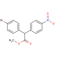 CAS: 1980044-76-5 | OR340134 | Methyl 2-(4-nitrophenyl)-2-(4-bromophenyl)acetate