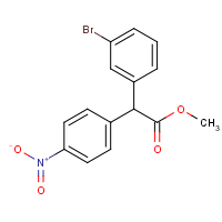 CAS: 1980086-64-3 | OR340138 | Methyl 2-(4-nitrophenyl)-2-(3-bromophenyl)acetate