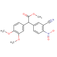 CAS: 1923065-68-2 | OR340145 | Methyl 2-(3-cyano-4-nitrophenyl)-2-(3,4-dimethoxyphenyl)acetate