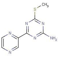 CAS: 175202-92-3 | OR3406 | 2-Amino-4-(methylthio)-6-(2-pyrazinyl)-1,3,5-triazine
