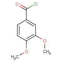 CAS: 3535-37-3 | OR3420 | 3,4-Dimethoxybenzoyl chloride