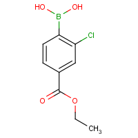 CAS: 913835-94-6 | OR3423 | 2-Chloro-4-(ethoxycarbonyl)benzeneboronic acid