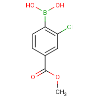 CAS: 603122-80-1 | OR3424 | 2-Chloro-4-(methoxycarbonyl)benzeneboronic acid