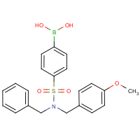 CAS:913835-95-7 | OR3430 | 4-[N-Benzyl-N-(4-methoxybenzyl)sulphamoyl]benzeneboronic acid