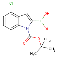 CAS: 475102-11-5 | OR3437 | 4-Chloroindole-2-boronic acid, N-BOC protected
