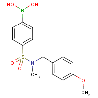CAS: 913835-54-8 | OR3442 | 4-[N-Methyl-N-(4-methoxybenzyl)sulphamoyl]benzeneboronic acid