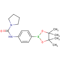 CAS: 874290-95-6 | OR3447 | 4-[(Pyrrolidin-1-ylcarbonyl)amino]benzeneboronic acid, pinacol ester