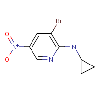 CAS: 1065074-85-2 | OR345191 | 3-Bromo-n-cyclopropyl-5-nitropyridin-2-amine