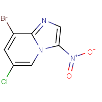 CAS: 1072944-56-9 | OR345196 | 8-Bromo-6-chloro-3-nitroimidazo[1,2-a]pyridine