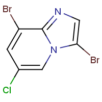 CAS: 1072944-57-0 | OR345197 | 3,8-Dibromo-6-chloroimidazo[1,2-a]pyridine