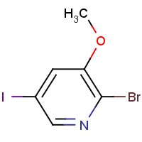CAS: 1131335-43-7 | OR345209 | 2-Bromo-5-iodo-3-methoxypyridine