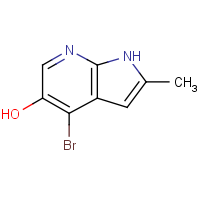 CAS:1142189-66-9 | OR345211 | 4-Bromo-5-hydroxy-2-methyl-7-azaindole