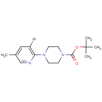 CAS: 1187386-02-2 | OR345217 | 2-(4-boc-Piperazino)-3-bromo-5-methylpyridine