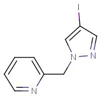 CAS: 1215206-19-1 | OR345230 | 2-((4-Iodo-1h-pyrazol-1-yl)methyl)pyridine