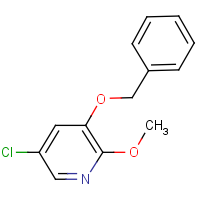 CAS: 1242336-52-2 | OR345235 | 3-Benzyloxy-5-chloro-2-methoxypyridine