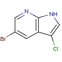 CAS:951626-91-8 | OR345464 | 5-Bromo-3-chloro-7-azaindole