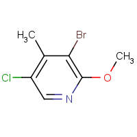 CAS: 851607-30-2 | OR345528 | 3-Bromo-5-chloro-2-methoxy-4-methylpyridine