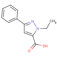 CAS: 10199-56-1 | OR345608 | 1-Ethyl-3-phenyl-1h-pyrazole-5-carboxylic acid