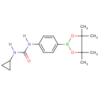 CAS: 874297-79-7 | OR3457 | 4-[(Cyclopropylcarbamoyl)amino]benzeneboronic acid, pinacol ester