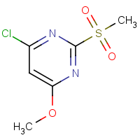 CAS:89466-55-7 | OR345707 | 4-Chloro-2-(methylsulfonyl)-6-methoxypyrimidine
