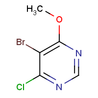 CAS: 4319-88-4 | OR345715 | 5-Bromo-4-chloro-6-methoxypyrimidine