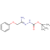 CAS:1053655-67-6 | OR346000 | N'-[1-Amino-2-phenoxyethylidene]hydrazinecarboxylic acid tert-butyl ester