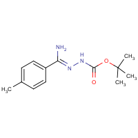 CAS:1053655-75-6 | OR346006 | N'-[1-Amino-1-p-tolylmethylidene]hydrazinecarboxylic acid tert-butyl ester