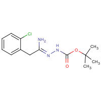 CAS: 1053656-05-5 | OR346015 | N'-[1-Amino-2-(2-chlorophenyl)ethylidene]hydrazinecarboxylic acid tert-butyl ester