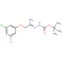 CAS:1053656-08-8 | OR346016 | N'-[1-Amino-2-(3,5-dichlorophenoxy)ethylidene]hydrazinecarboxylic acid tert-butyl ester