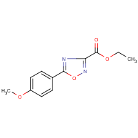 CAS: 151098-14-5 | OR346024 | Ethyl 5-(4-methoxyphenyl)-[1,2,4]oxadiazole-3-carboxylate