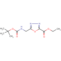 CAS: 164029-51-0 | OR346028 | Ethyl 5-(tert-butyloxycarbonylaminomethyl)-[1,3,4]oxadiazole-2-carboxylate