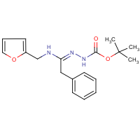 CAS: 1053657-29-6 | OR346034 | N'-[1-[(Furan-2-ylmethyl)amino]2-phenylethylidene]hydrazinecarboxylic acid tert-butyl ester