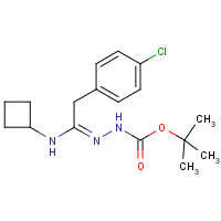 CAS: 1053657-48-9 | OR346038 | N'-[2-(4-Chlorophenyl)-1-cyclobutylaminoethylidene]hydrazinecarboxylic acid tert-butyl ester