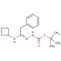 CAS: 1053657-71-8 | OR346043 | N'-[1-Cyclobutylamino-2-phenylethylidene]hydrazinecarboxylic acid tert-butyl ester