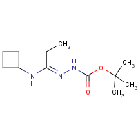 CAS: 1053657-78-5 | OR346044 | N'-[1-Cyclobutylaminopropylidene]hydrazinecarboxylic acid tert-butyl ester