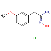 CAS: 1208092-47-0 | OR346072 | 2-(3-Methoxyphenyl)acetamidoxime hydrochloride