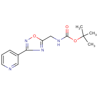 CAS: 1053656-62-4 | OR346076 | 5-(tert-Butyloxycarbonyamino)methyl-3-pyridin-3-yl-[1,2,4]oxadiazole