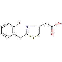 CAS: 1053656-88-4 | OR346078 | [2-(2-Bromobenzyl)thiazol-4-ylacetic acid