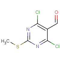 CAS: 33097-11-9 | OR346115 | 4,6-Dichloro-2-methylsulphanyl-pyrimidine-5-carbaldehyde
