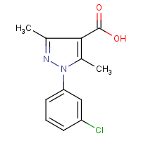 CAS: 113808-90-5 | OR346163 | 1-(3-Chloro-phenyl)-3,5-dimethyl-1H-pyrazole-4-carboxylic acid