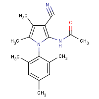 CAS: 157286-83-4 | OR346198 | N-[3-Cyano-4,5-dimethyl-1-(2,4,6-trimethyl-phenyl)-1H-pyrrol-2-yl]-acetamide