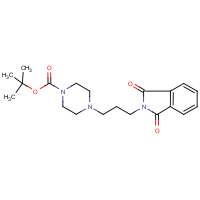 CAS:857266-28-5 | OR346201 | 4-[3-(1,3-Dioxo-1,3-dihydro-isoindol-2-yl)-propyl]-piperazine-1-carboxylic acid tert-butyl ester