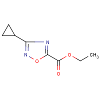 CAS: 1018125-29-5 | OR346203 | 3-Cyclopropyl-[1,2,4]oxadiazole-5-carboxylic acid ethyl ester
