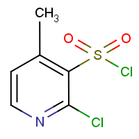 CAS:1208081-91-7 | OR346211 | 2-Chloro-4-methyl-pyridine-3-sulphonyl chloride
