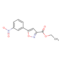 CAS: 866040-66-6 | OR346231 | 5-(3-Nitro-phenyl)-isoxazole-3-carboxylic acid ethyl ester