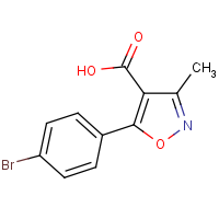 CAS: 91182-60-4 | OR346232 | 5-(4-Bromo-phenyl)-3-methyl-isoxazole-4-carboxylic acid