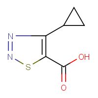 CAS: 183303-71-1 | OR346234 | 4-Cyclopropyl-[1,2,3]thiadiazole-5-carboxylic acid