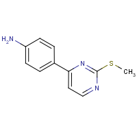 CAS:1355334-92-7 | OR346303 | 4-(2-Methylsulphanylpyrimidin-4-yl)aniline