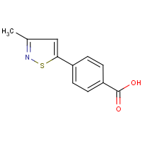 CAS:1261236-29-6 | OR346316 | 4-(3-Methyl-isothiazol-5-yl)-benzoic acid